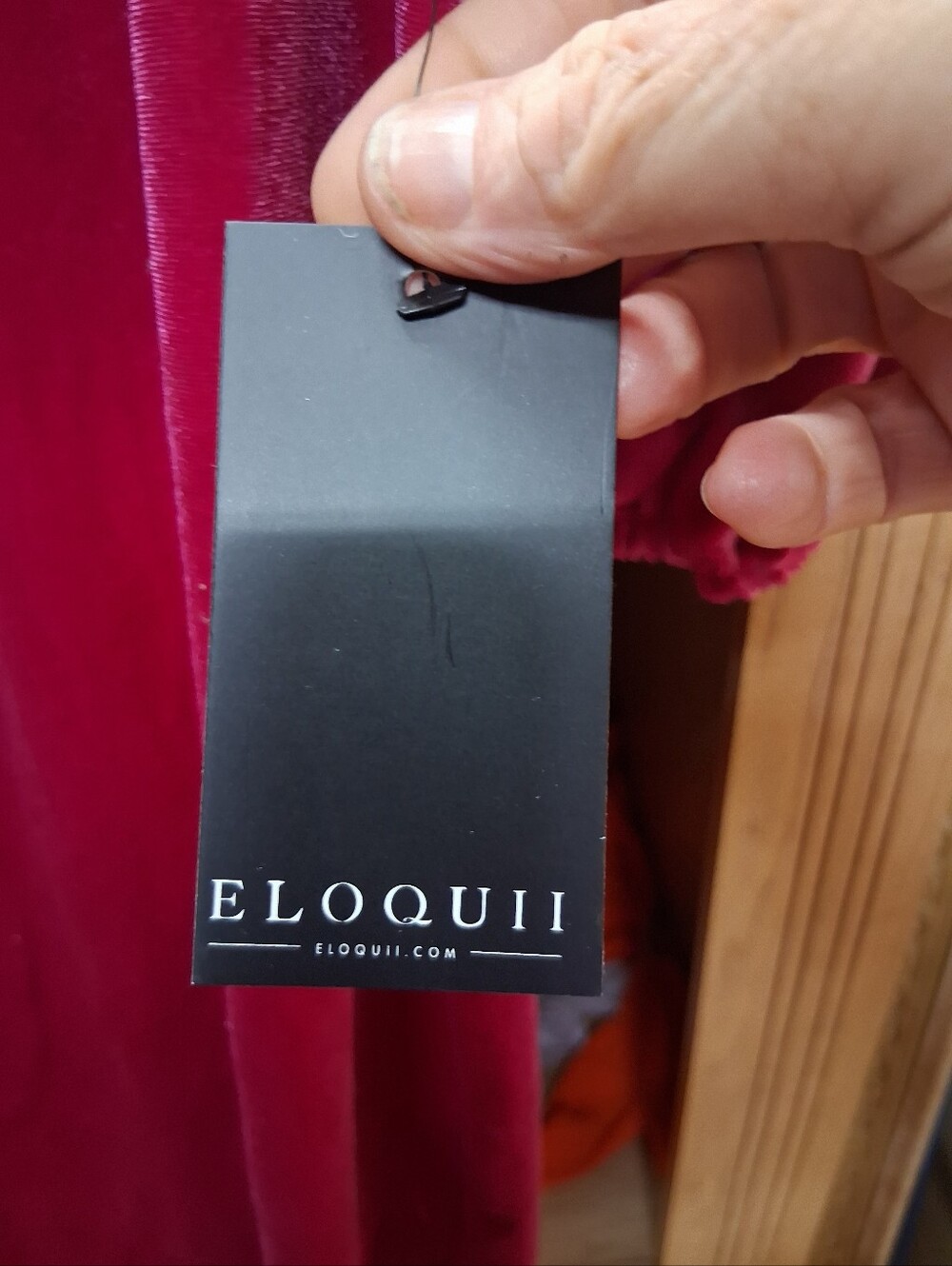 Eloquii Evening Coctail Dress Bold Pink Womans Sz. 16 NWT - Picture 5 of 5